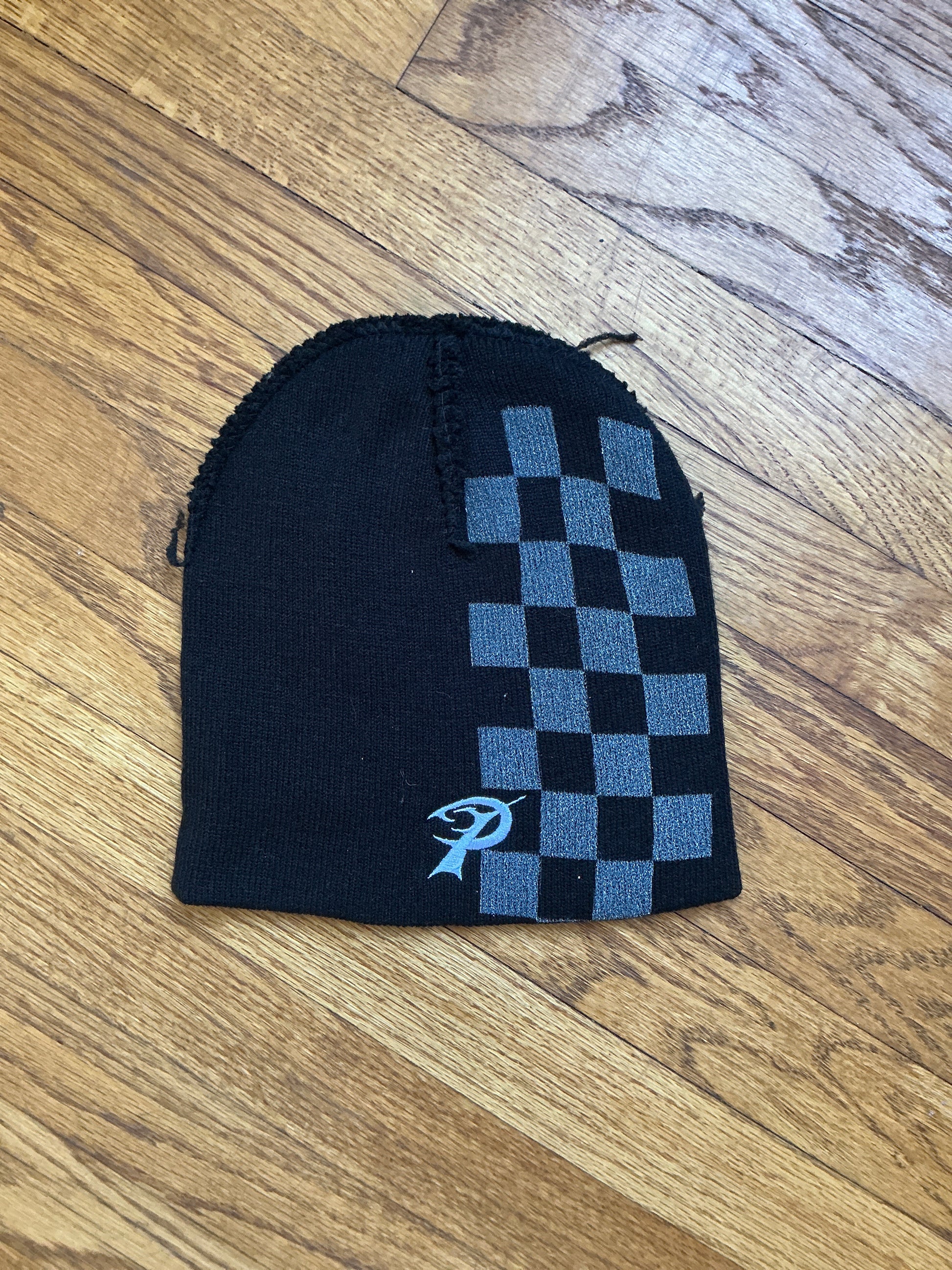 Checker beanie